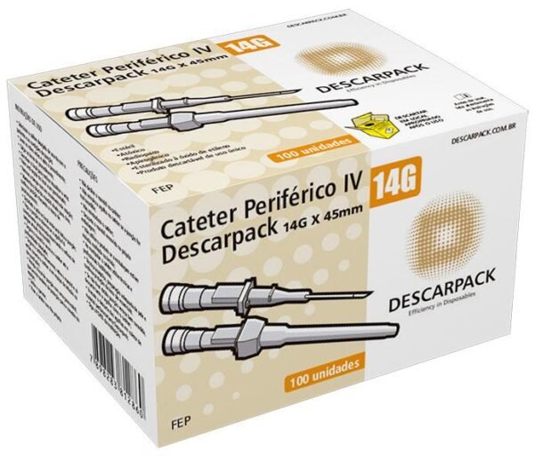 Cateter Periférico Intravenoso Descarpack